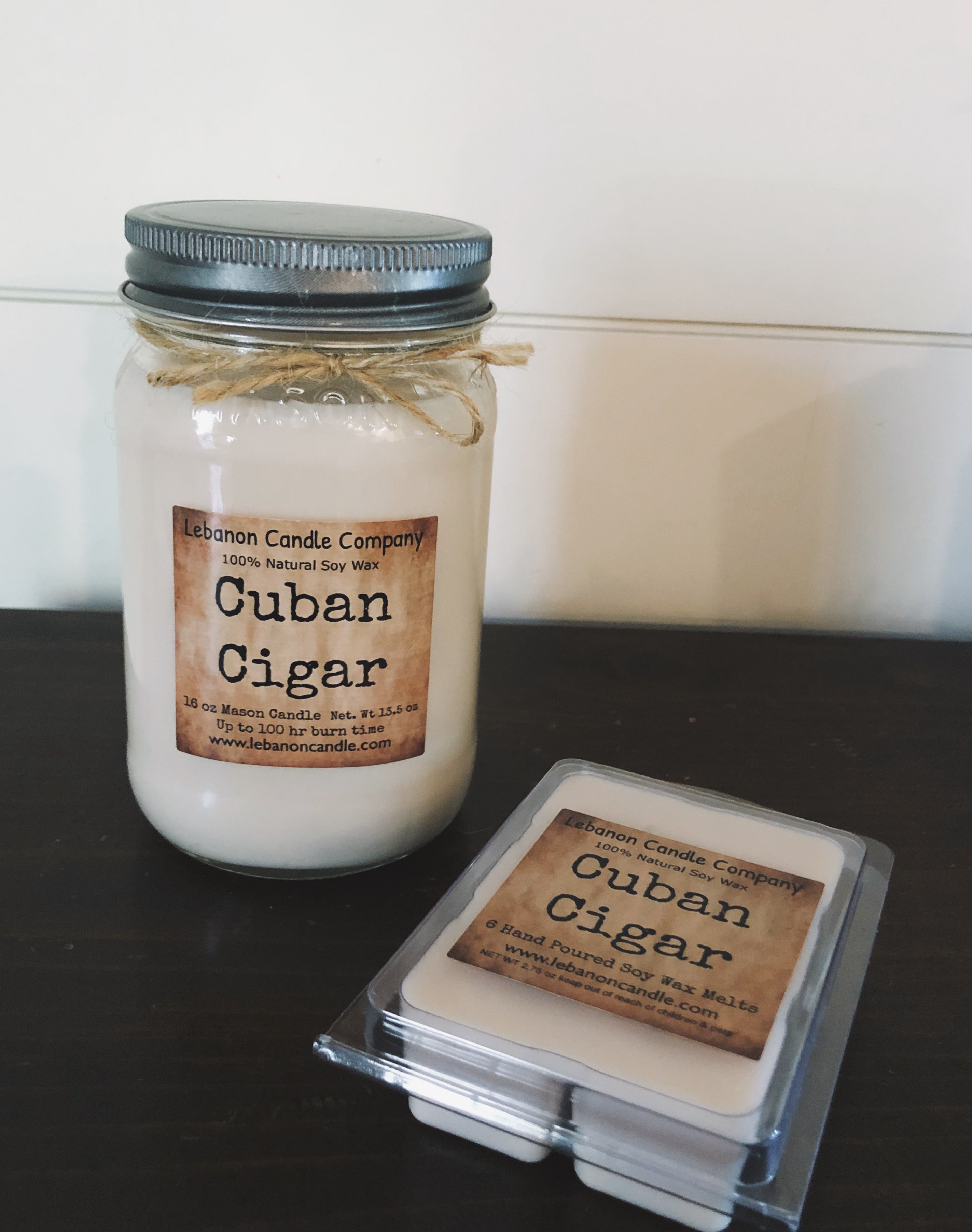 Cuban Cigar Candle
