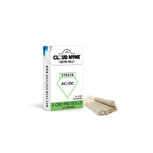 Load image into Gallery viewer, Cloud N9ne CBD Flower: 5 Pack Pre-Rolls – Strain: AC-DC (Indoor)