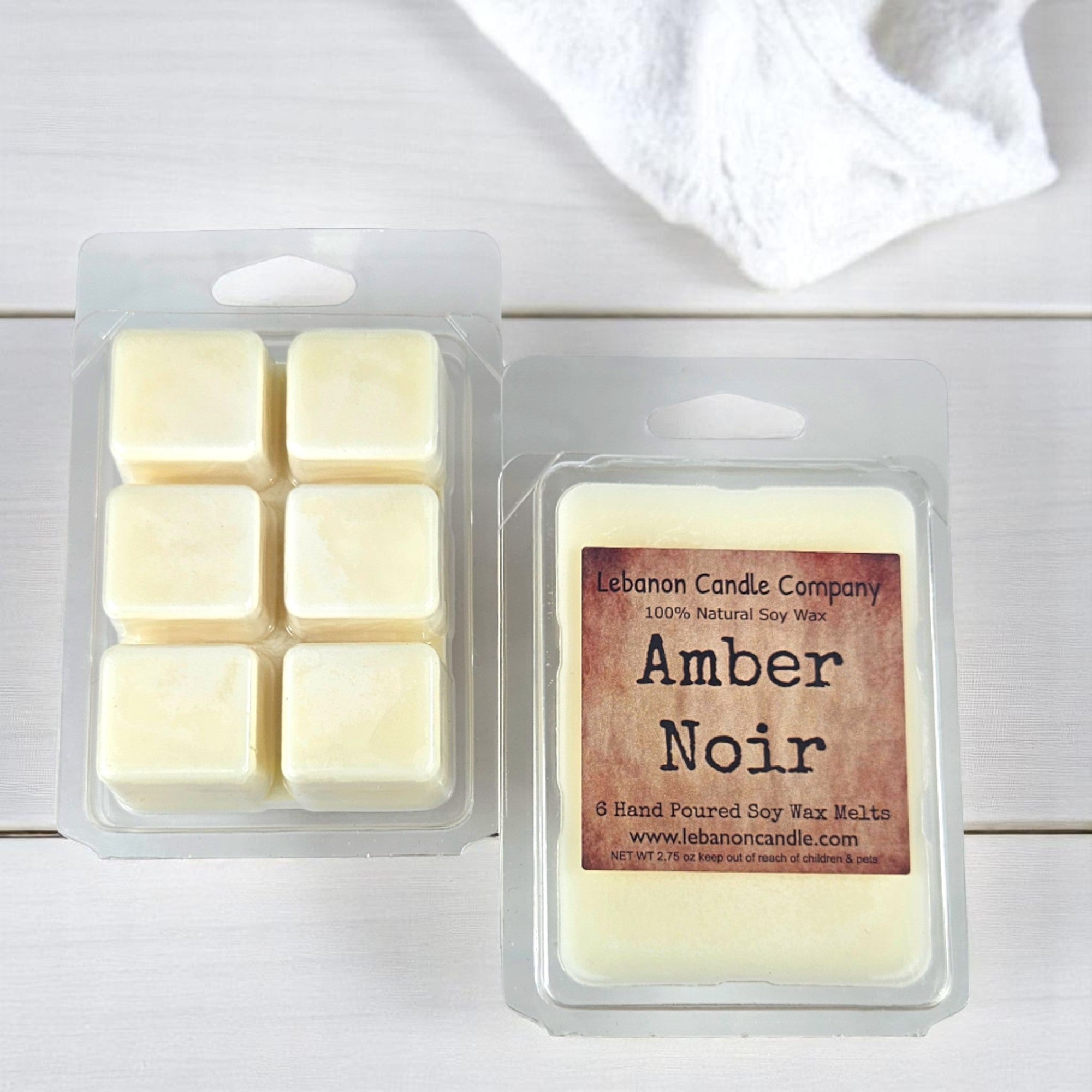 Amber Noir Wax Melt