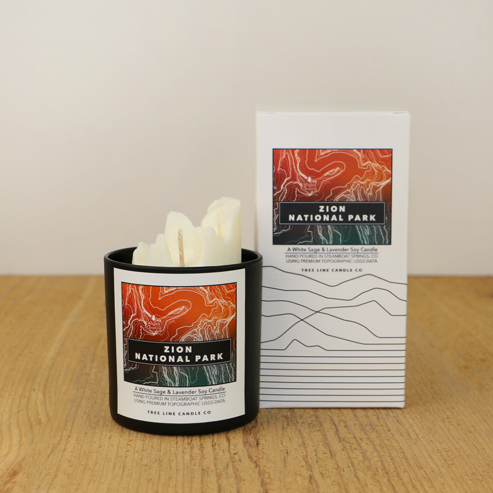 Zion National Park Candle