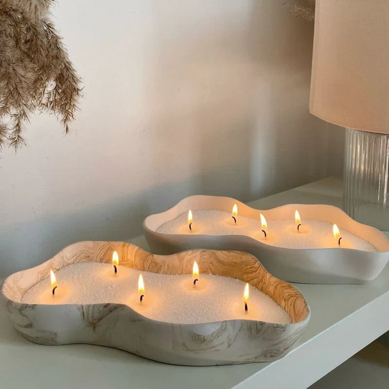 Lucid Sand Refillable Pearled Sand Candle