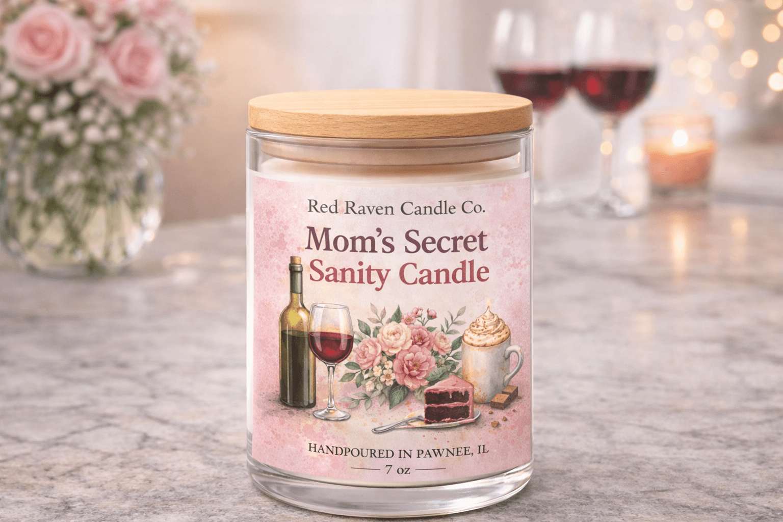 Mom's Secret Sanity Candle – Mother’s Day Candle
