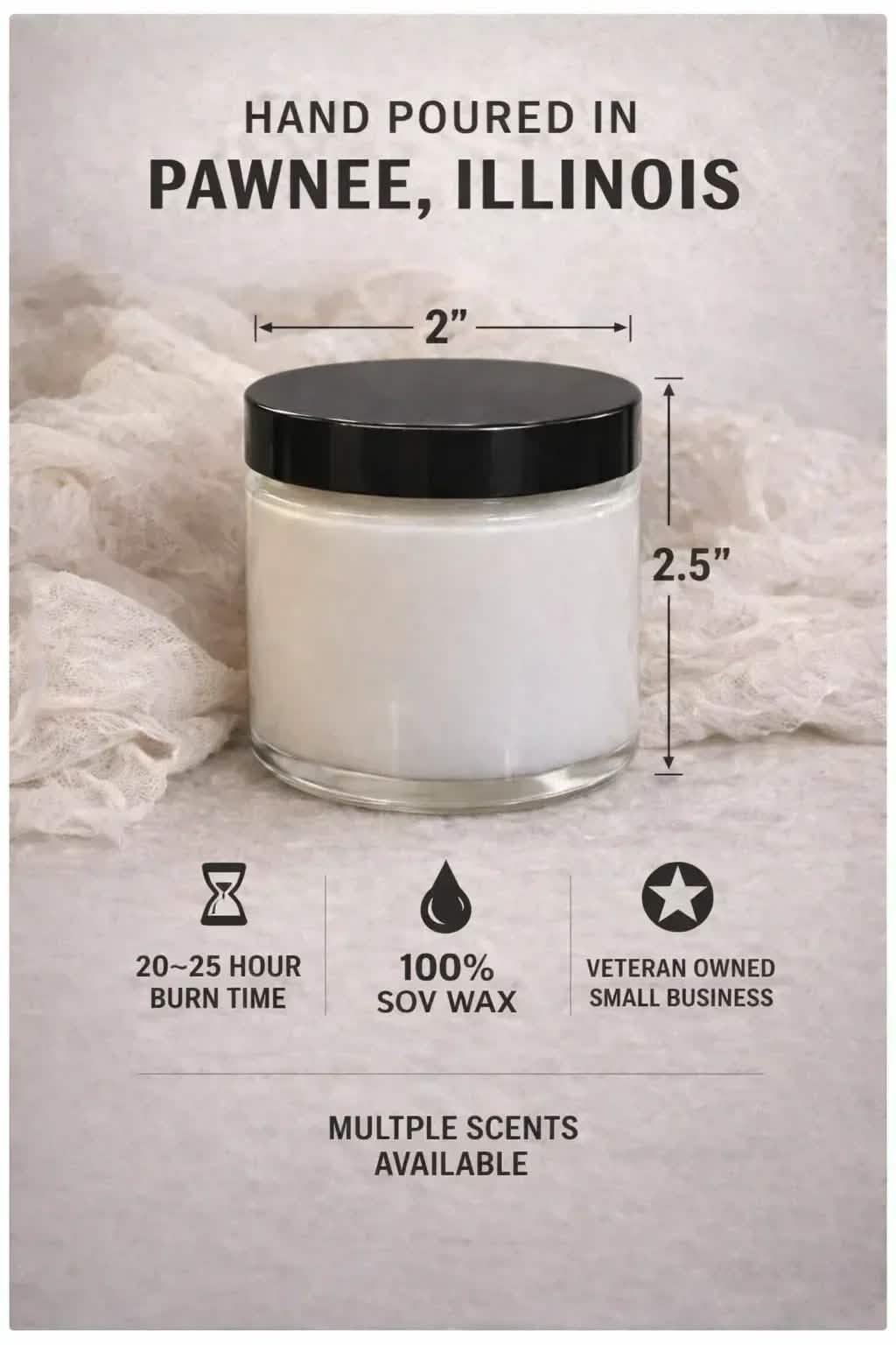 I Know I’m a Handful – Cheeky Scented Candle (4oz)