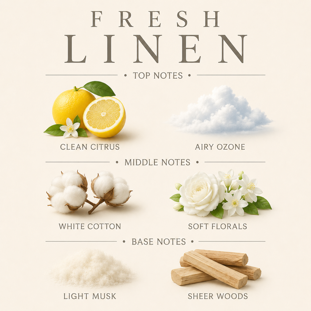 Fresh Linen Mini Candle