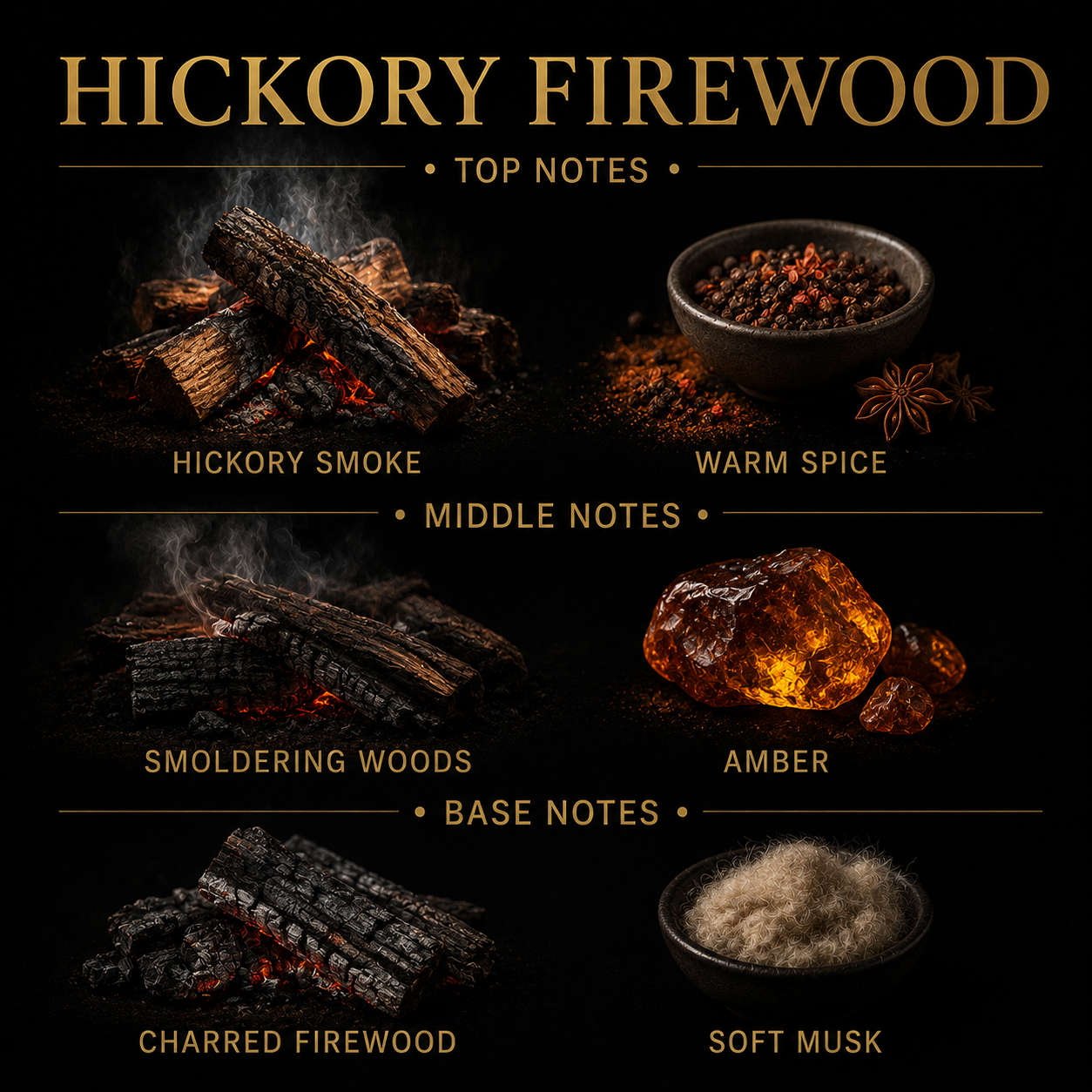 Hickory Firewood Room Spray
