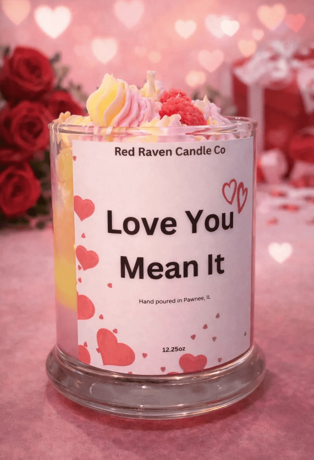 Love You Mean It – Fruit & Floral Scented Candle
