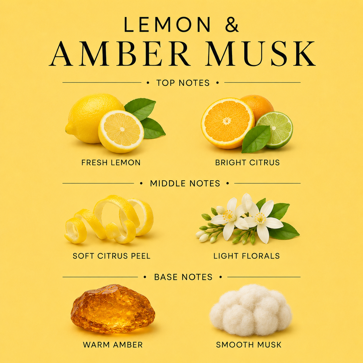 Lemon & Amber Musk Room Spray
