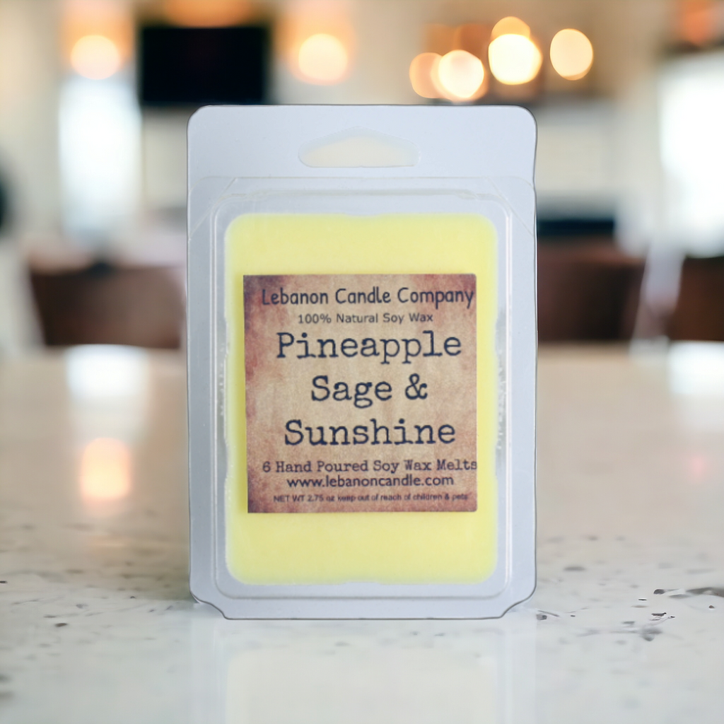 Pineapple Sage & Sunshine Wax Melt