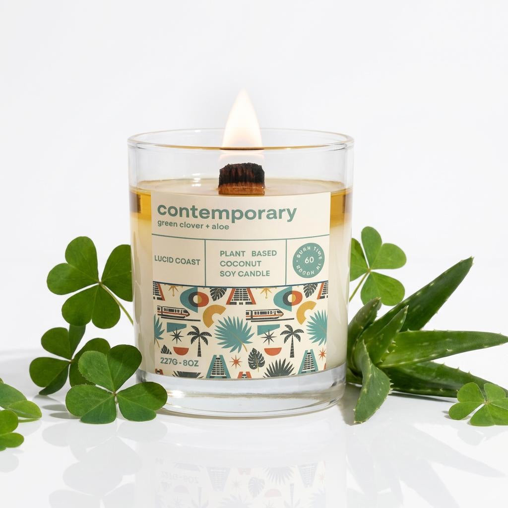 Contemporary Candle