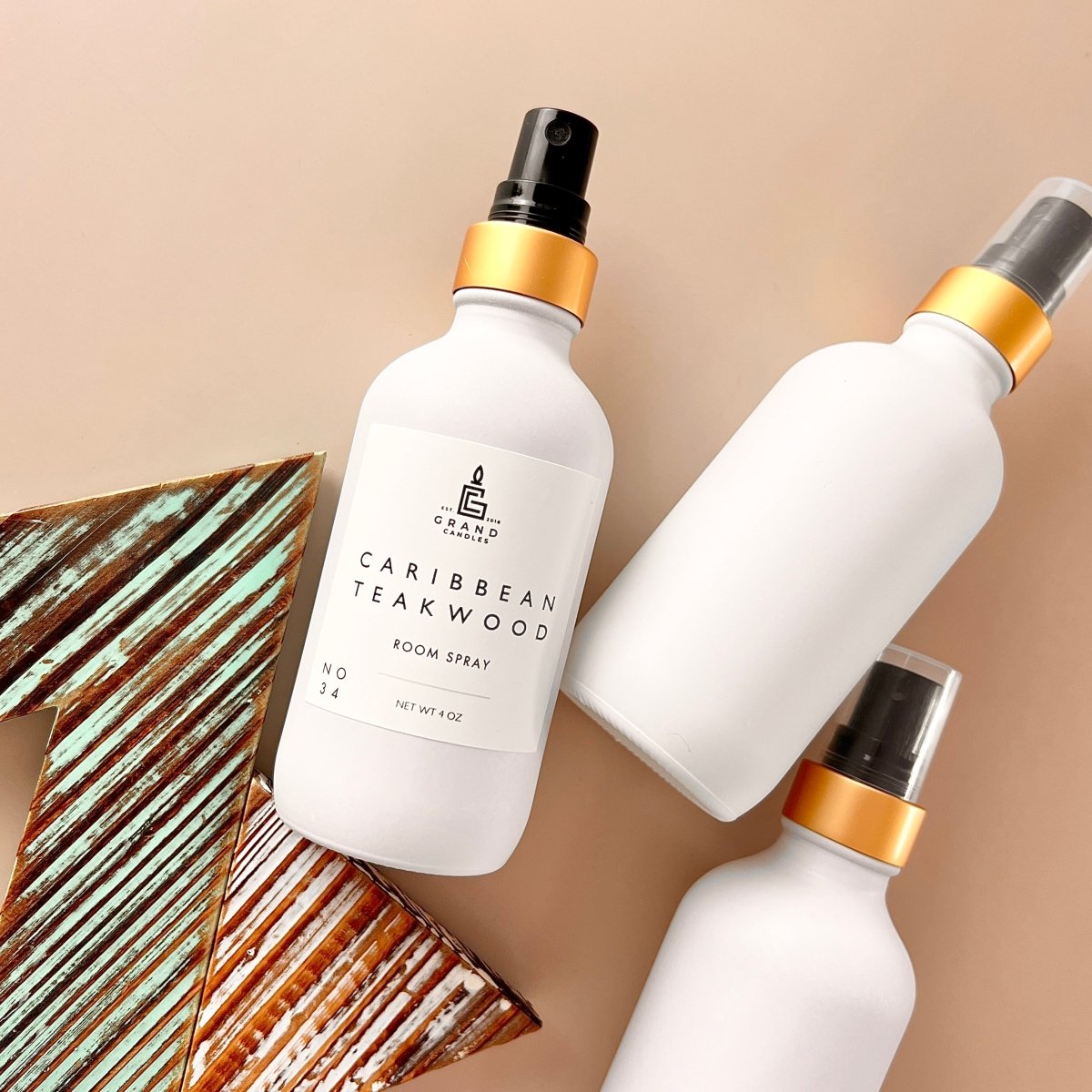 Caribbean Teakwood Room & Linen Spray