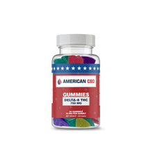 Load image into Gallery viewer, American CBD Delta-8 Gummies: 30 Pack (750mg) &amp; 60 Pack (1,500mg)