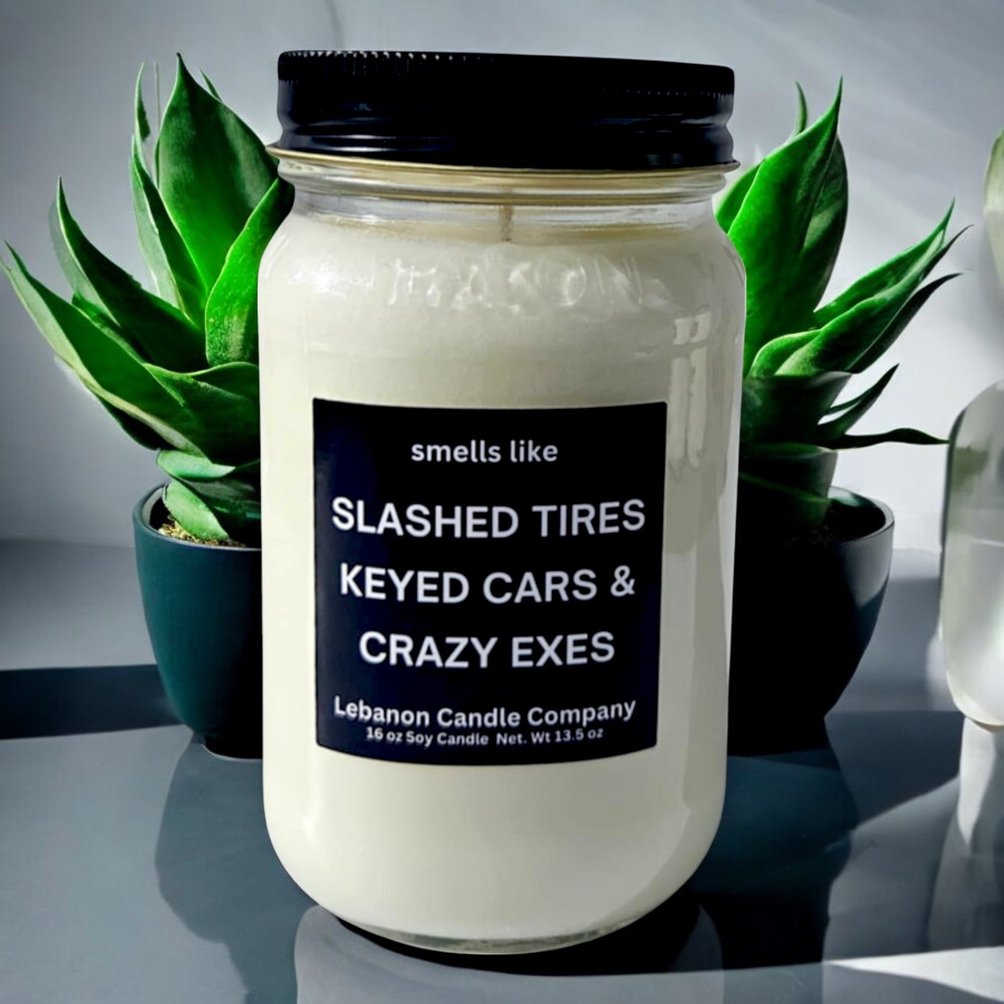 Crazy Exes Funny Candle