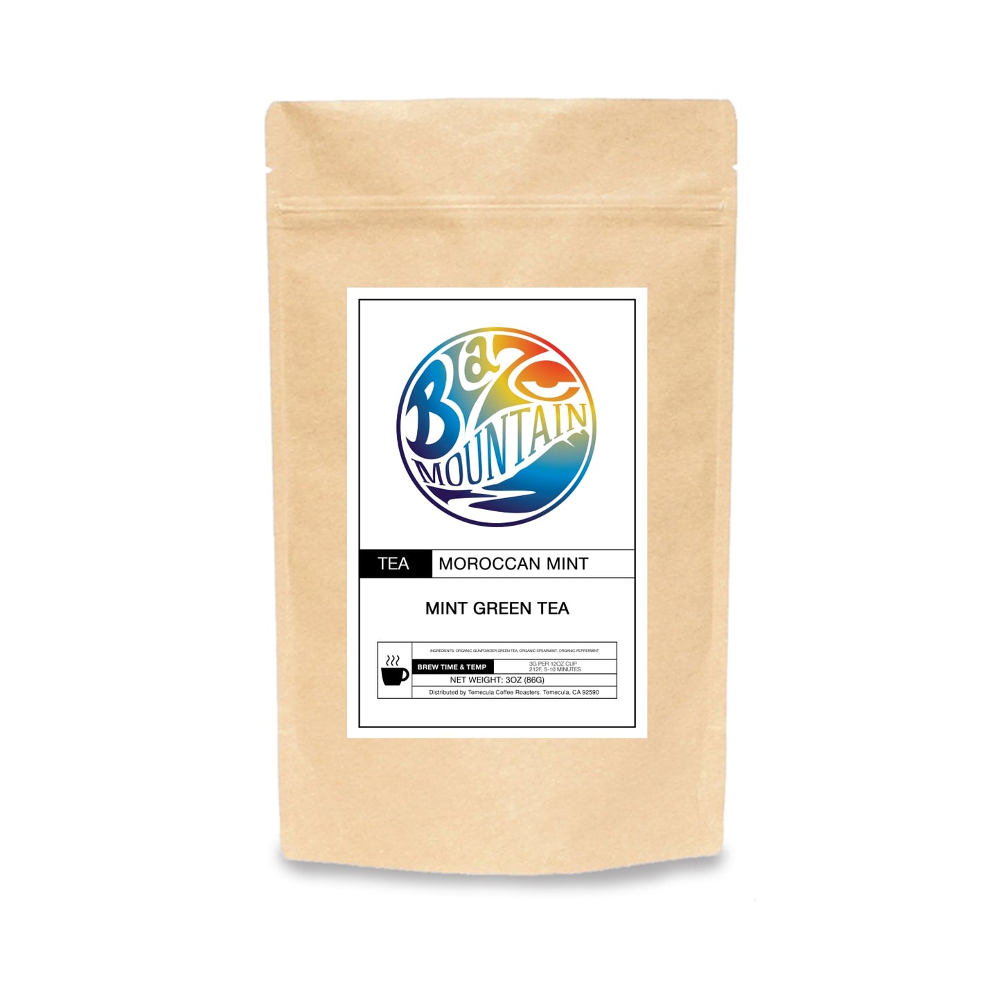 Moroccan Mint Loose Leaf Green Tea - 3oz