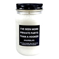 More Private Parts Than A Hooker Funny Nurse Candle