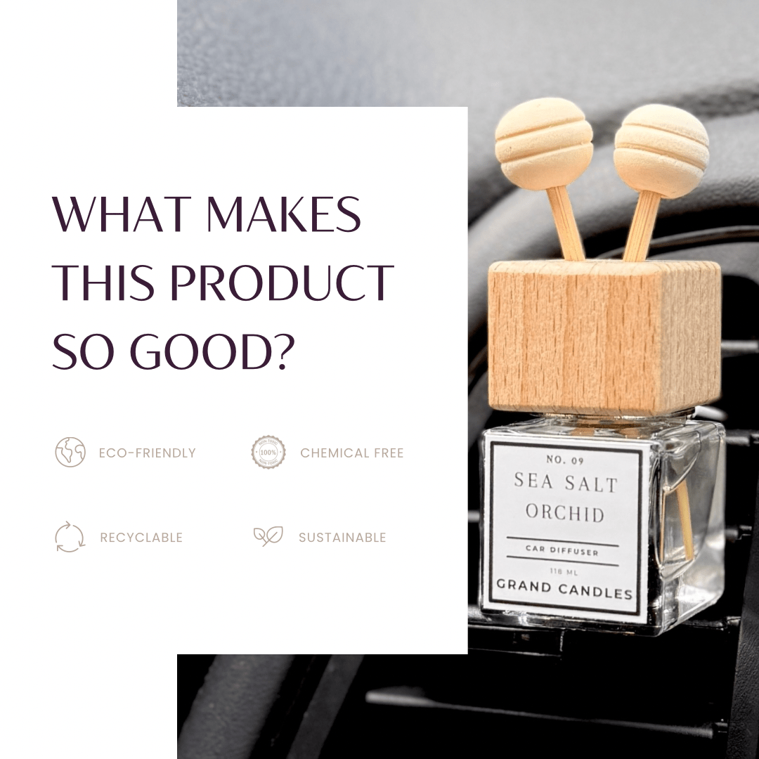 Honey + Jasmine Car Diffuser