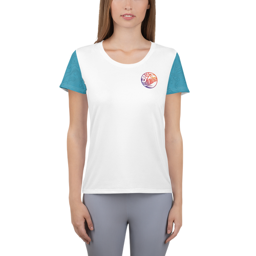 Women's Athletic T-shirt - Teal