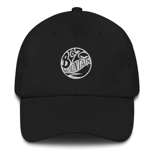 Best Embroidered Dad Caps - Blaze Mountain - Black
